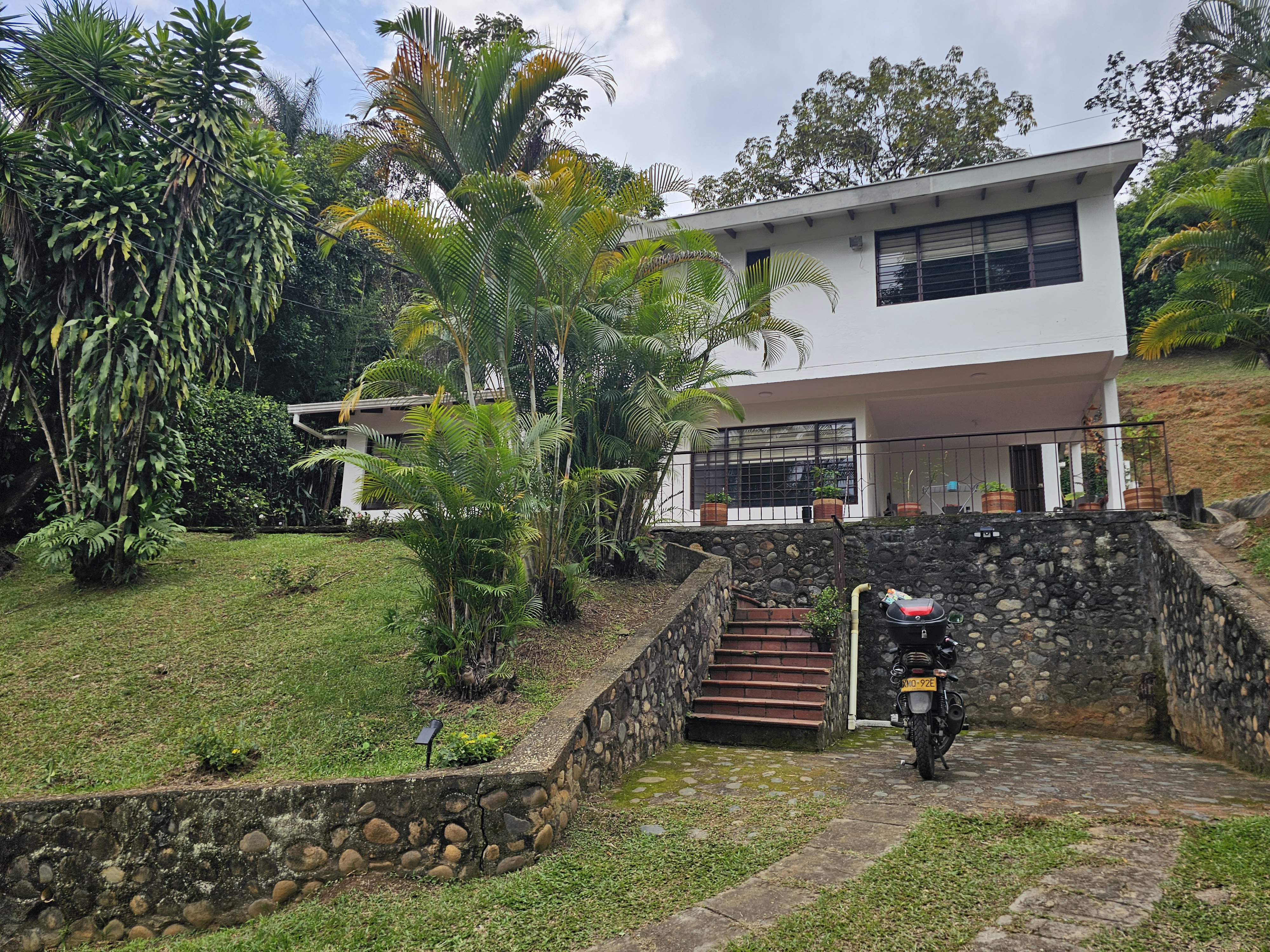 Exterior of the house
