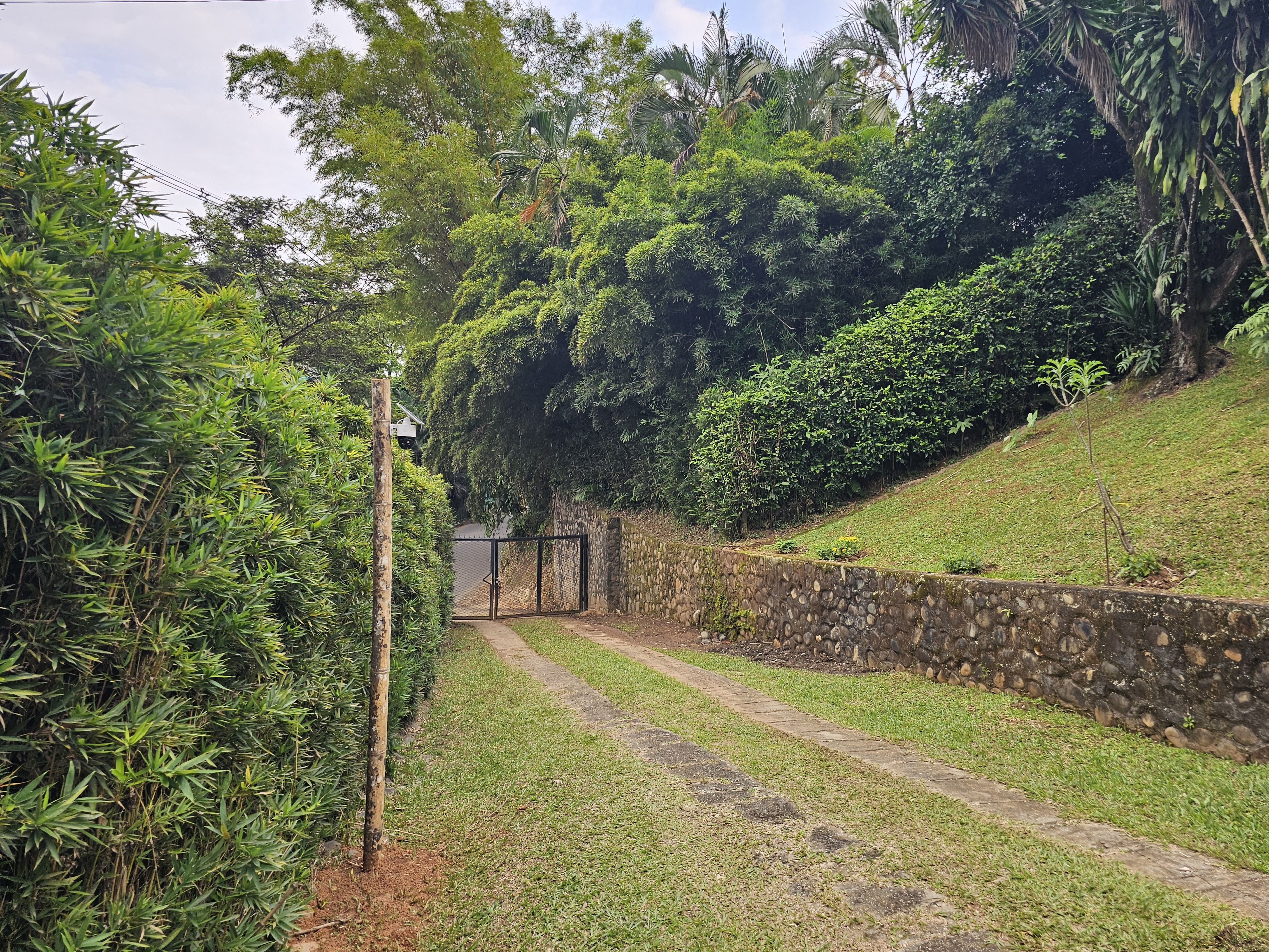 Gated entrance