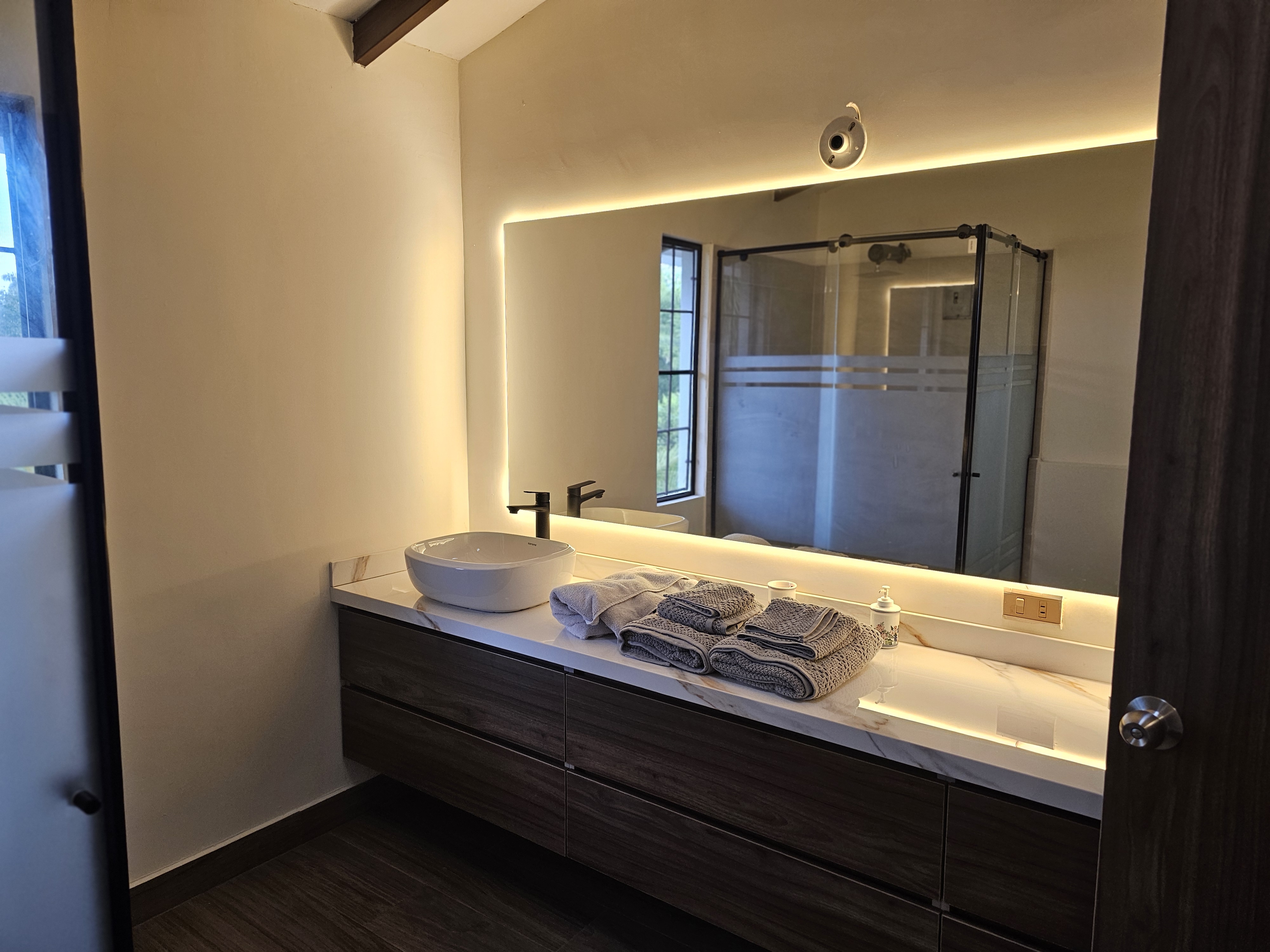 Master bathroom vanity